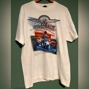 Vintage 2000 Formula One x NASCAR x Peanuts Racing Tee